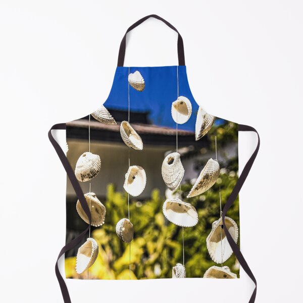 Item preview, Seashell wind chime tropical decor photo Zanzibar designed and sold by Amanda's Factory.