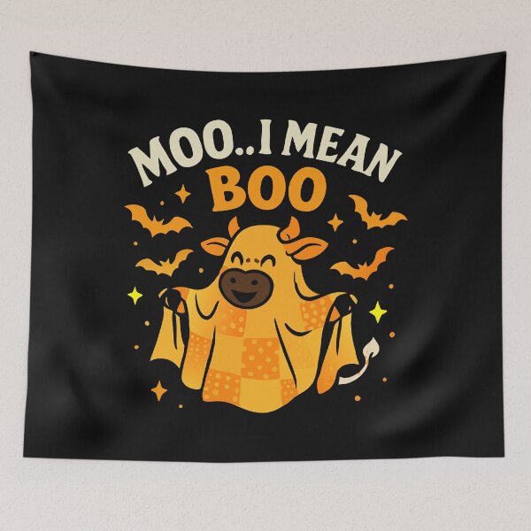 Item preview, Moo I Mean Boo Witch Highland Cow Halloween Costume  designed and sold by MizoX7.