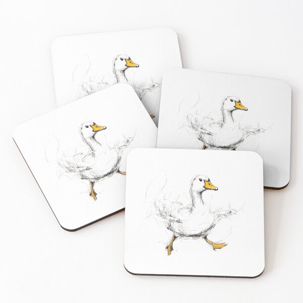 Item preview, Dancing Goose – Funny Hand-Drawn Illustration designed and sold by Alpha Stag.