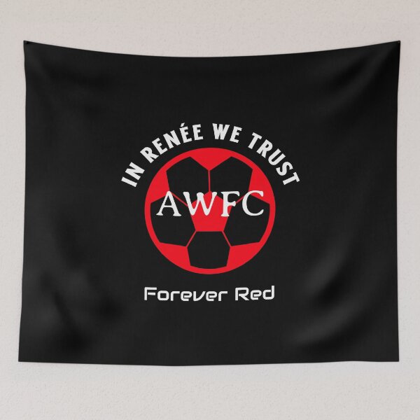 Item preview, In Renée We Trust AWFC Women’s Football Soccer Design  designed and sold by WhackingTax.