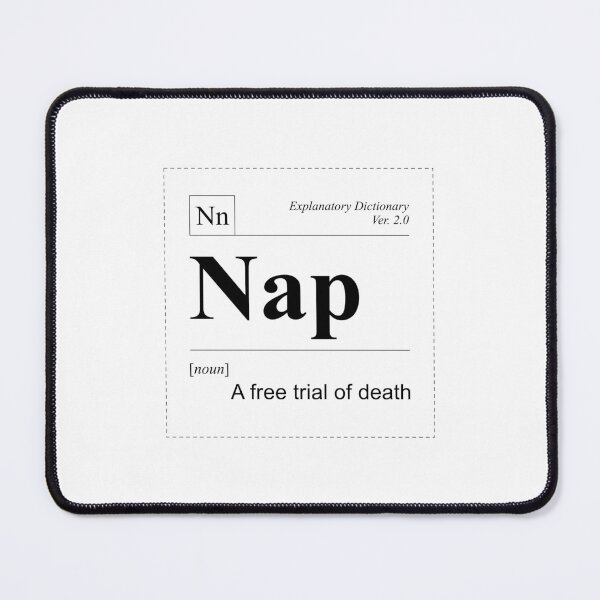 Item preview, Nap - Word of a Day designed and sold by oops-I-drew-again.