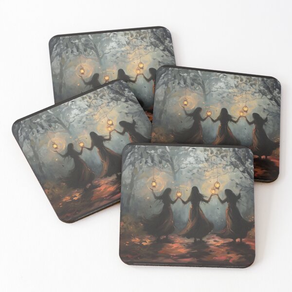 Item preview, Witches dancing in the forest designed and sold by Hartbecke.
