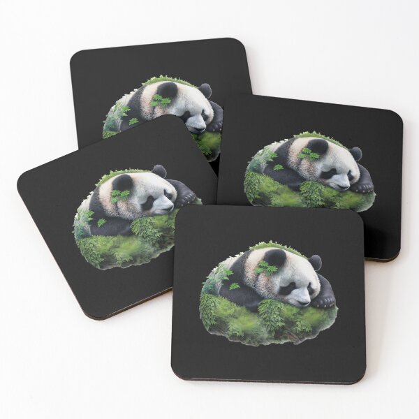 Item preview, Surreal Sleeping Panda Nature Artwork designed and sold by Apex Designs.