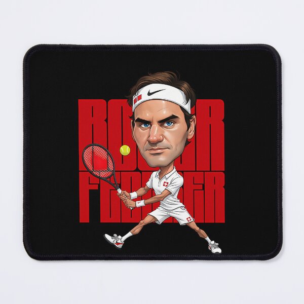 Item preview, Funny Caricature Of Roger Federer The King Of London A Tennis Legend From Switzerland designed and sold by JakobyBurrow.