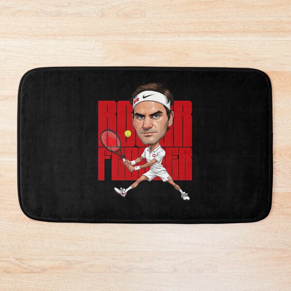Item preview, Funny Caricature Of Roger Federer The King Of London A Tennis Legend From Switzerland designed and sold by JakobyBurrow.