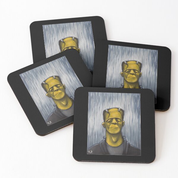 Item preview, Frankenstein'S Monster Acrylic Painting designed and sold by JakobyBurrow.
