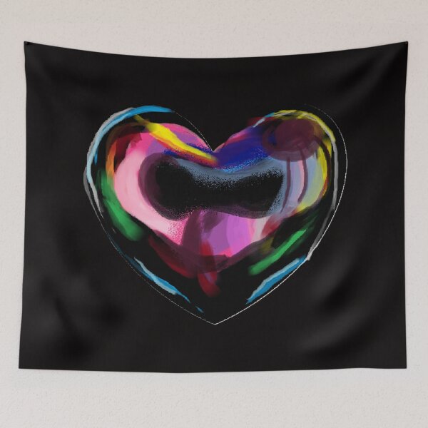 Item preview, Iridescent Bubble Heart designed and sold by Pennypaints.
