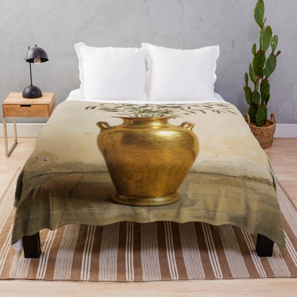 Item preview, Gustav Klimt Olive Branch Amphora designed and sold by maniacfitness.