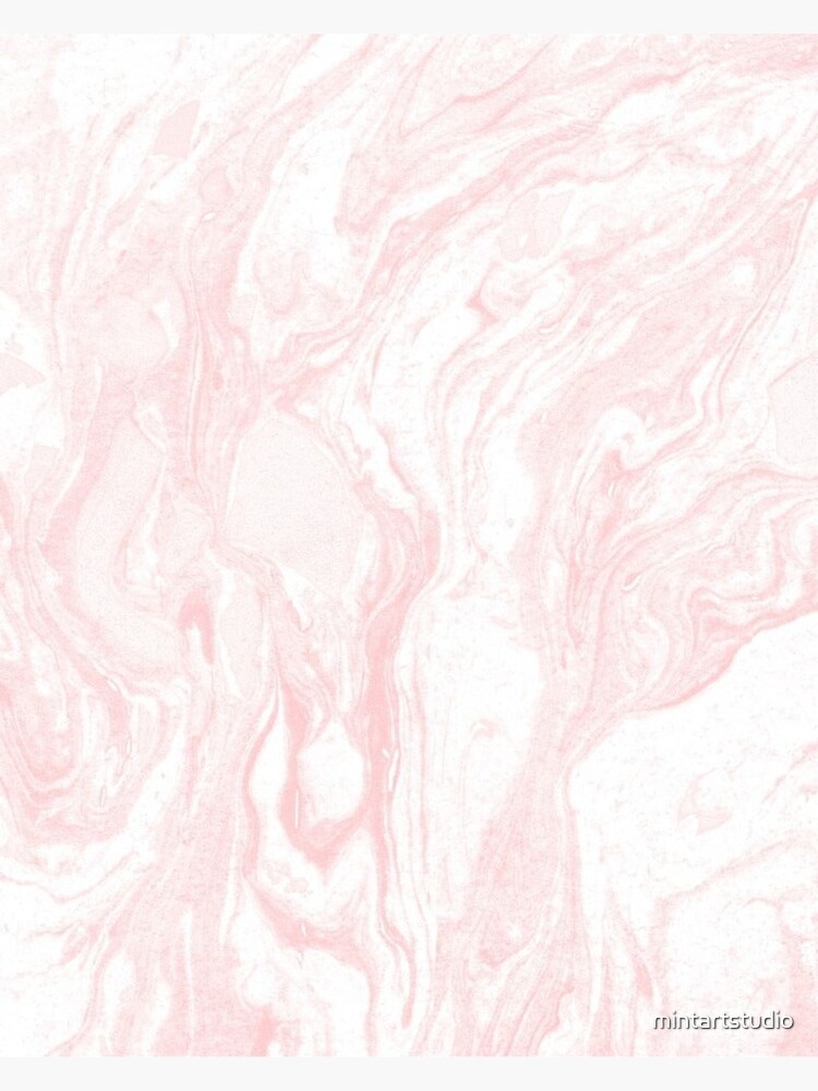 Pink Marble Aesthetic Phone Case Greeting Card By Mintartstudio Redbubble