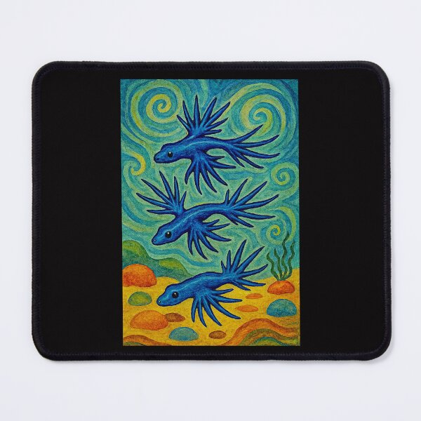 Item preview, Glaucus atlanticus  The blue sea dragon designed and sold by Helios Be. Lavsh.