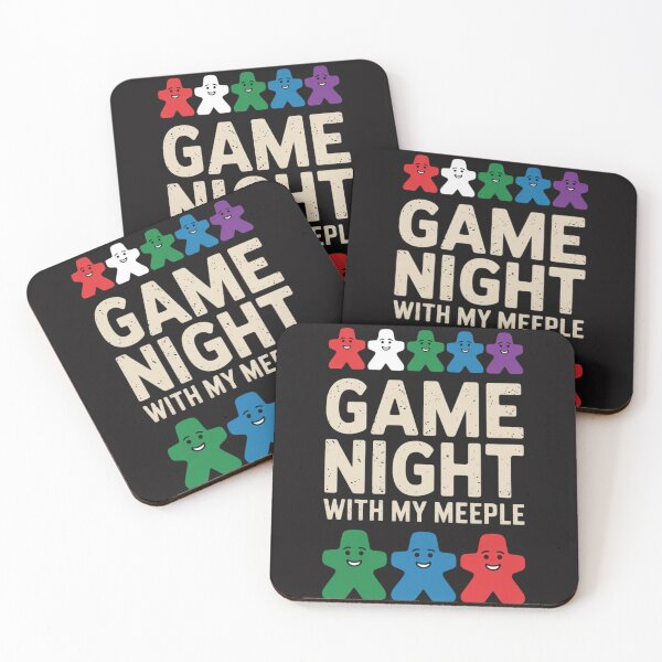 Item preview, Game Night With My MeepleBoard Game Player  designed and sold by Ikwalima.