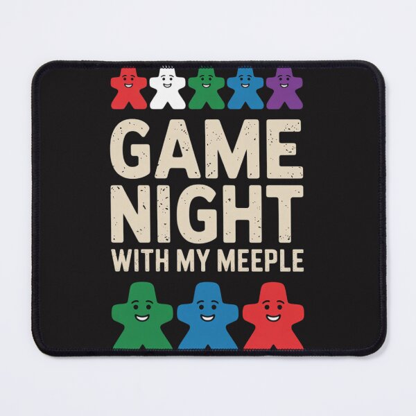 Item preview, Game Night With My MeepleBoard Game Player designed and sold by Ikwalima.