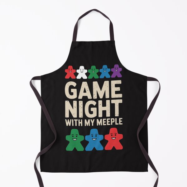 Item preview, Game Night With My MeepleBoard Game Player  designed and sold by Ikwalima.