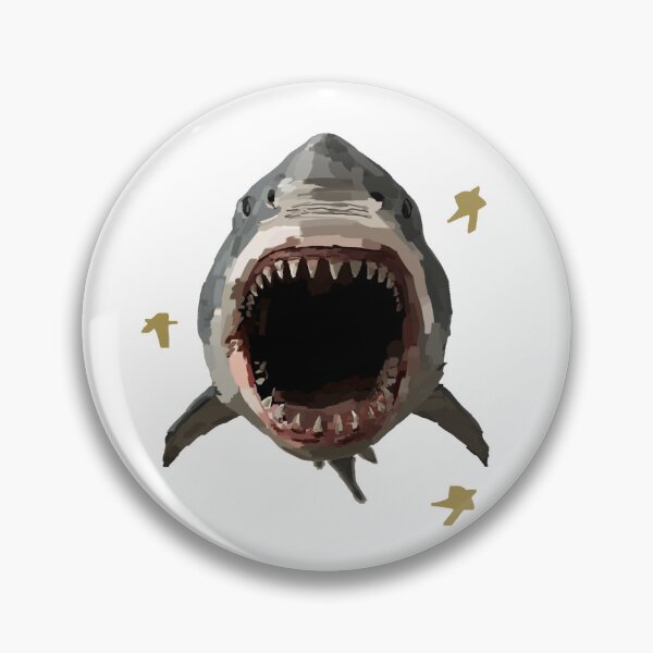 Item preview, Jaw-Dropping, Great White Illustration. designed and sold by dakotii.