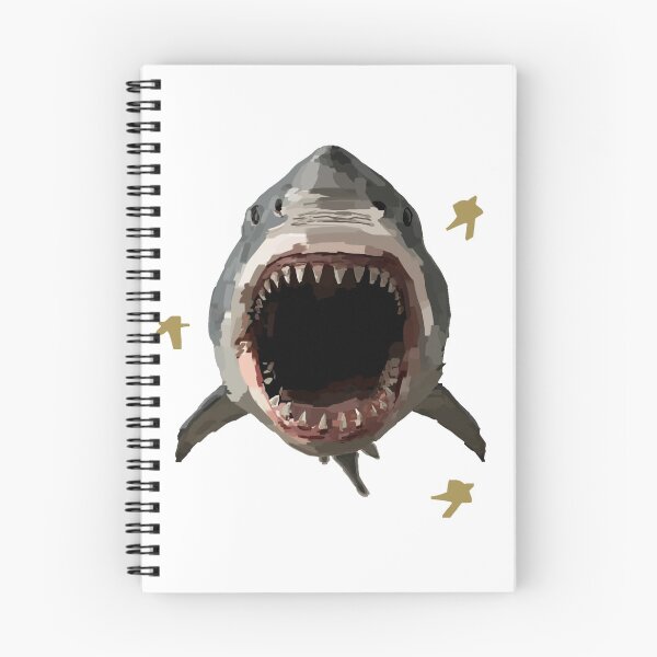 Item preview, Jaw-Dropping, Great White Illustration. designed and sold by dakotii.