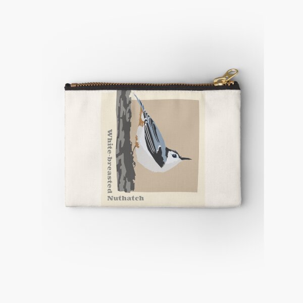 Item preview, White-breasted Nuthatch Cut Paper Design designed and sold by Brad Sneed Studio.