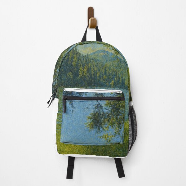 Item preview, Red Lake, Romania – Impressionist mountain landscape designed and sold by retro car.