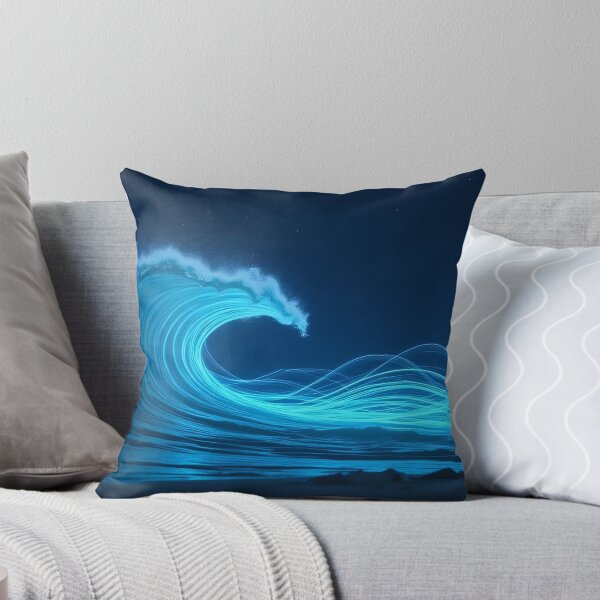 Item preview, Luminous Wave in the night designed and sold by PariaArt.