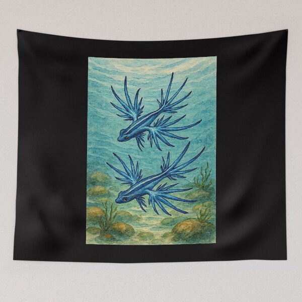 Item preview, Glaucus atlanticus  The blue sea dragon#2 designed and sold by Helios Be. Lavsh.