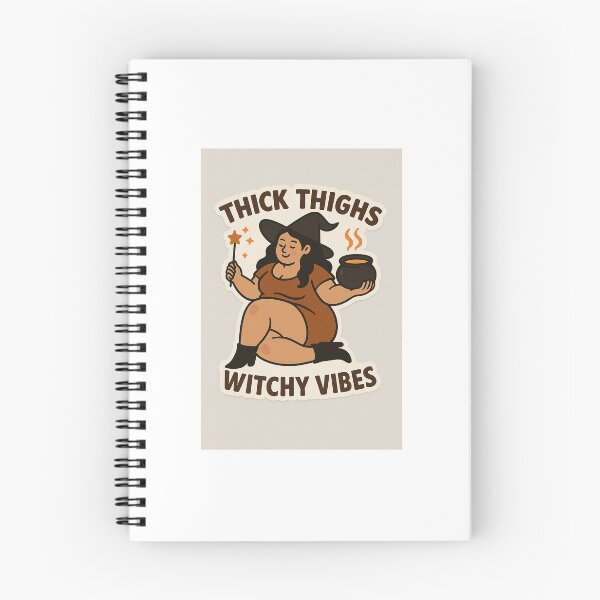 Item preview, Thick Thighs & Witchy Vibes designed and sold by Uujinta.