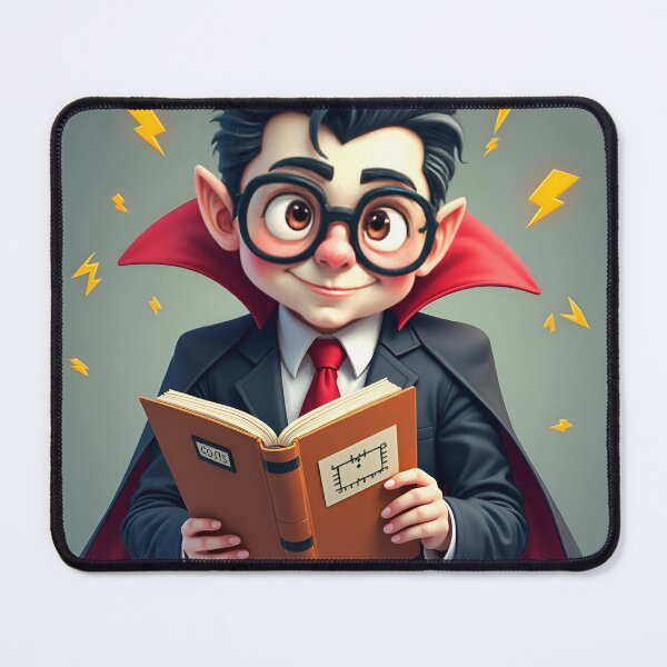 Item preview, The Electrified Vampire Scientist’s Discovery designed and sold by Nest & Thread.