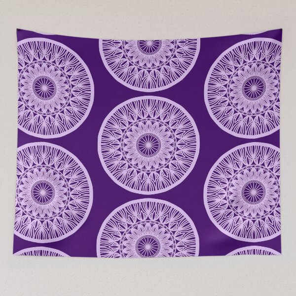 Item preview, Hippie Mandala Design Sacred Geometry Flower Geometric Pattern Meditation Boho Art designed and sold by DivineMandala.