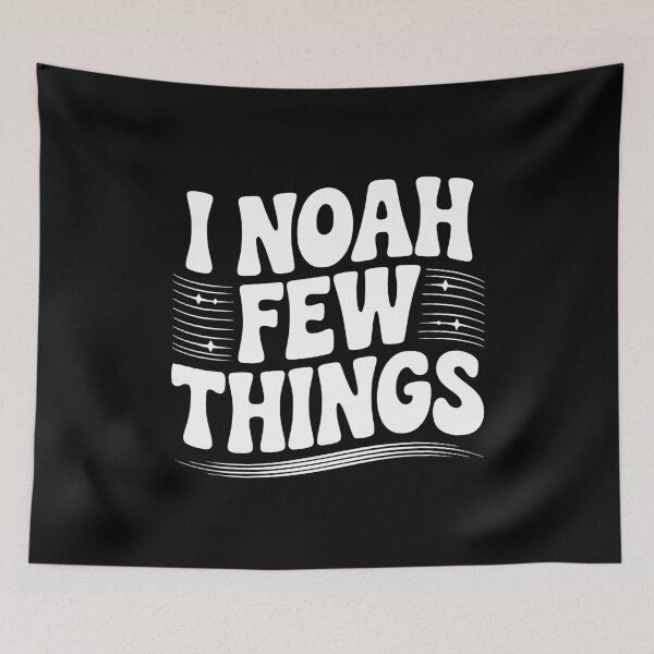 Item preview, I Noah Few Things designed and sold by Frank Ring.