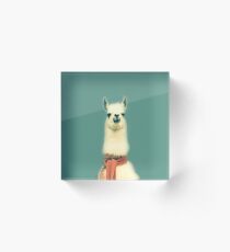 Llama Acrylic Block