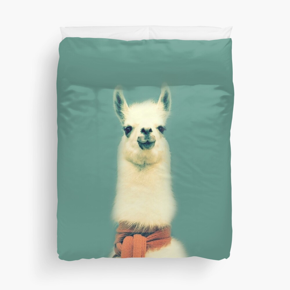 Llama Duvet Cover