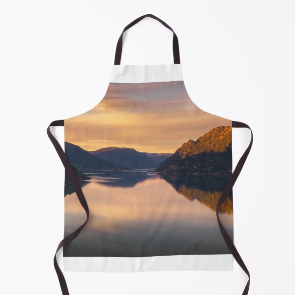 Item preview, Lustrafjorden Sunset Panorama designed and sold by DiFigianoPhoto.