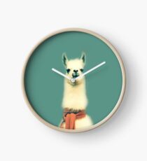 Llama Clock