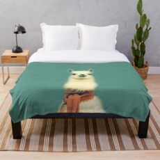 Llama Throw Blanket