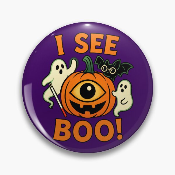 Item preview, One-Eyed Jack O’Lantern Sees Boo designed and sold by Eyepatch-Jacks.