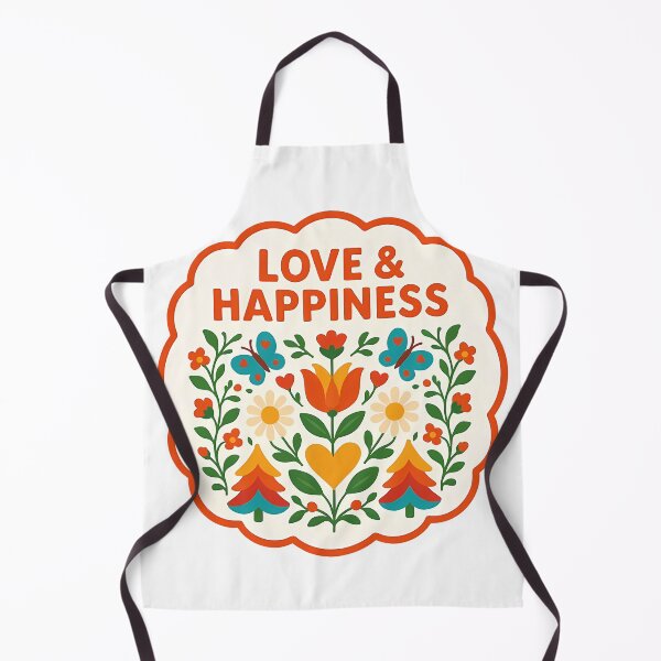 Artikelvorschau, Blumenmedaillon „Liebe & Glück“ – Skandinavische Volkskunst von heidiannemorris © entworfen und verkauft von FOLK ART FUSION by heidiannemorris.