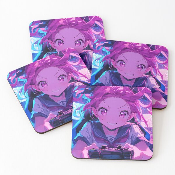 Item preview,  Kyoko Sakura Magia Record Neon Gamer Rage Anime Girl Waifu designed and sold by CarlosBender.