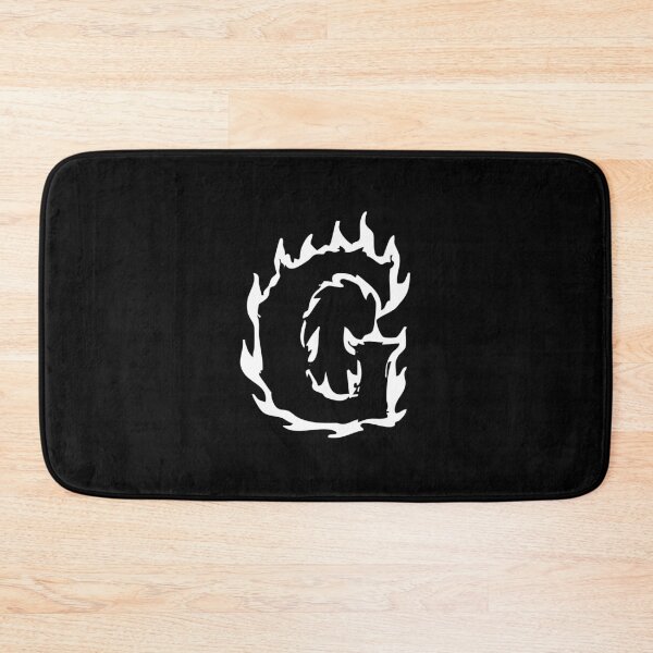 Item preview, Flaming G Letter Monogram –  White Edition  designed and sold by uncoXab.