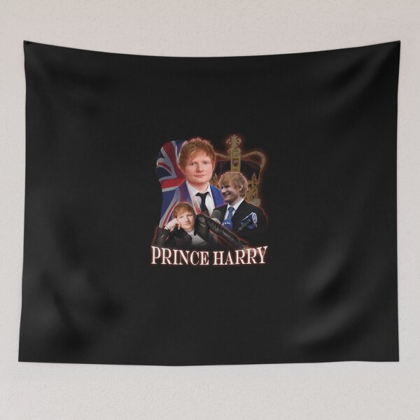 Item preview, Prince-Harry-Parody-T-Shirt-Vintage-Collage designed and sold by rfzymclwm.