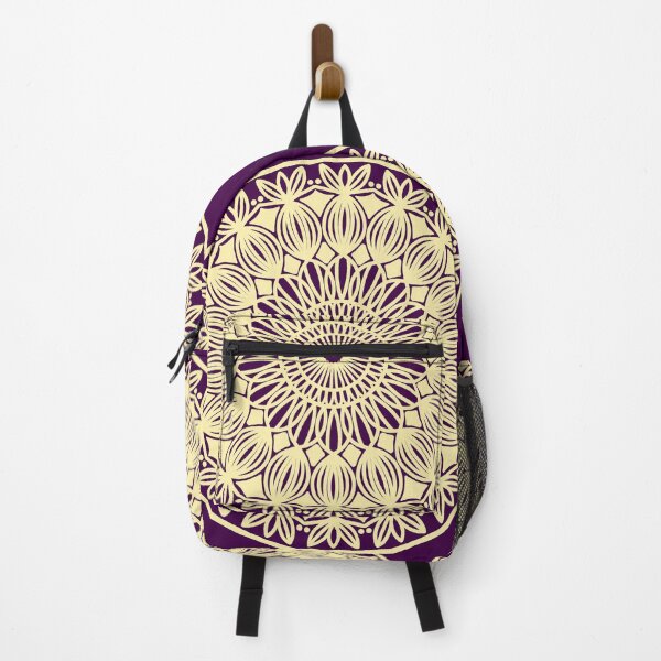 Item preview, Floral Mandala Pattern Lotus Flower Abstract Geometric Hand Drawn Indian Art designed and sold by DivineMandala.