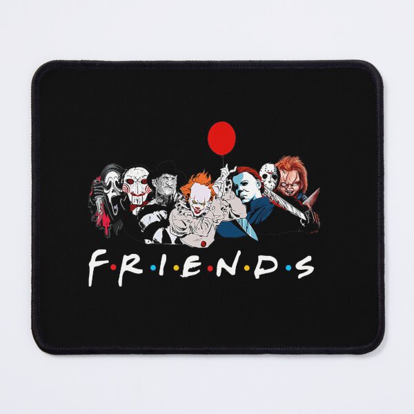 Item preview, Friends Scary Movie Characters Horror Halloween designed and sold by JaneWisoky.
