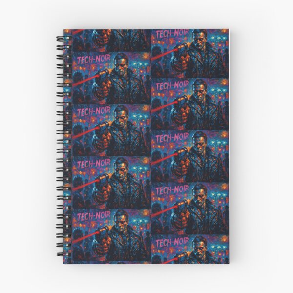 Item preview, I'LL BE BACK!! - Neo-Noir Infiltrator - Neo Expressionistic  designed and sold by CleverCulture.