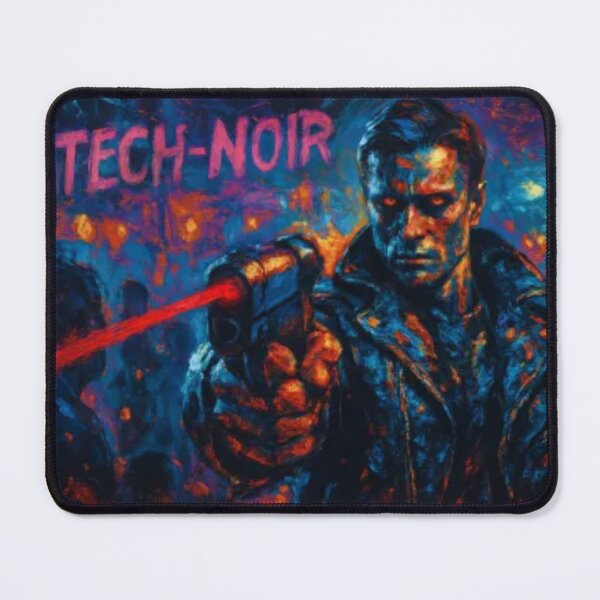 Item preview, I'LL BE BACK!! - Neo-Noir Infiltrator - Neo Expressionistic designed and sold by CleverCulture.