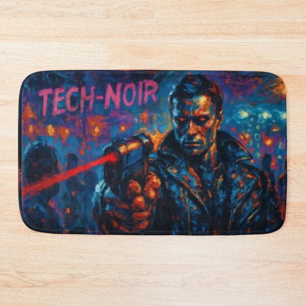 Item preview, I'LL BE BACK!! - Neo-Noir Infiltrator - Neo Expressionistic  designed and sold by CleverCulture.