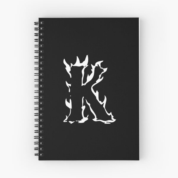 Item preview, Flaming K Letter Monogram –  White Edition designed and sold by uncoXab.