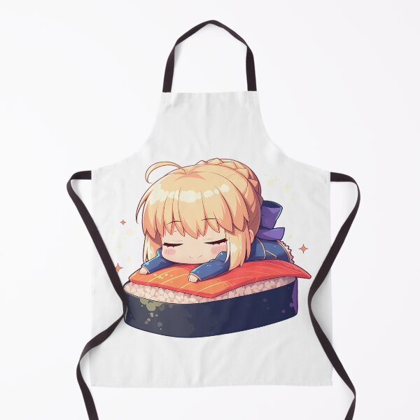 Item preview, Chibi Sushi Gunkan Saber Alter Fate Stay Night Kawaii designed and sold by CarlosBender.