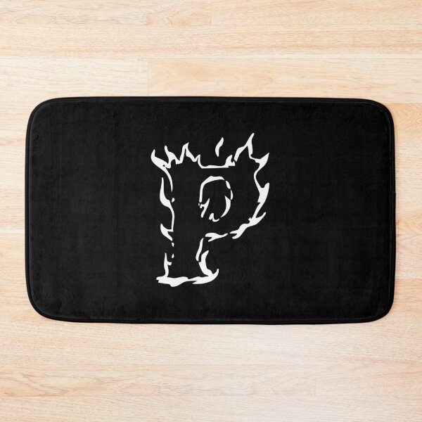 Item preview, Flaming P Letter Monogram –  White Edition  designed and sold by uncoXab.