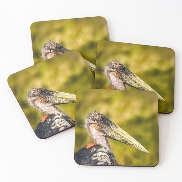 Item preview, Wild Marabou Stork Close Up Africa Tanzania designed and sold by Amanda's Factory.