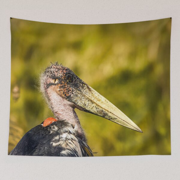 Item preview, Wild Marabou Stork Close Up Africa Tanzania designed and sold by Amanda's Factory.