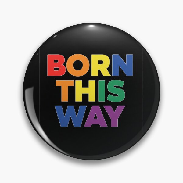 Item preview, orn This Way Rainbow on Black designed and sold by Owcomm.