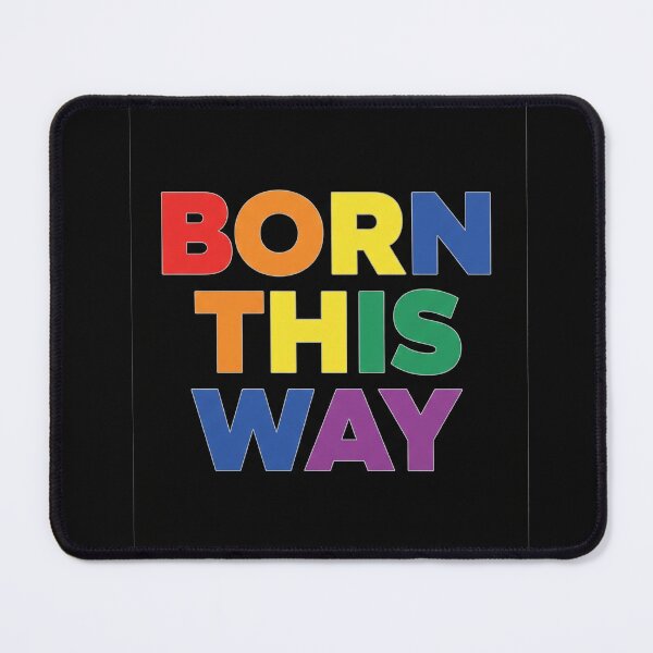 Item preview, orn This Way Rainbow on Black designed and sold by Owcomm.
