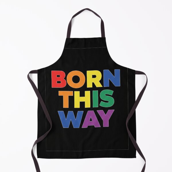 Item preview, orn This Way Rainbow on Black designed and sold by Owcomm.